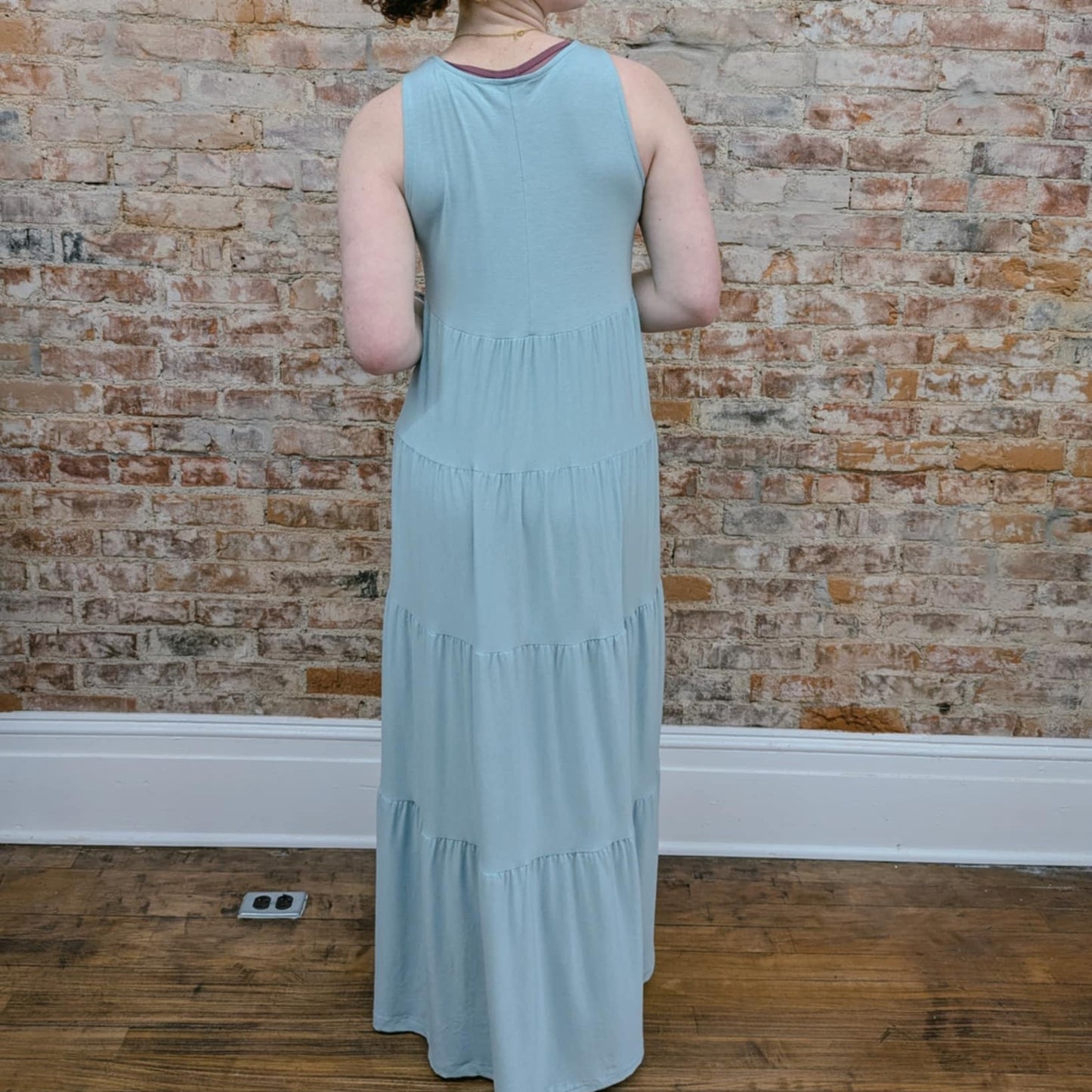 Tank Tiered Maxi Dress