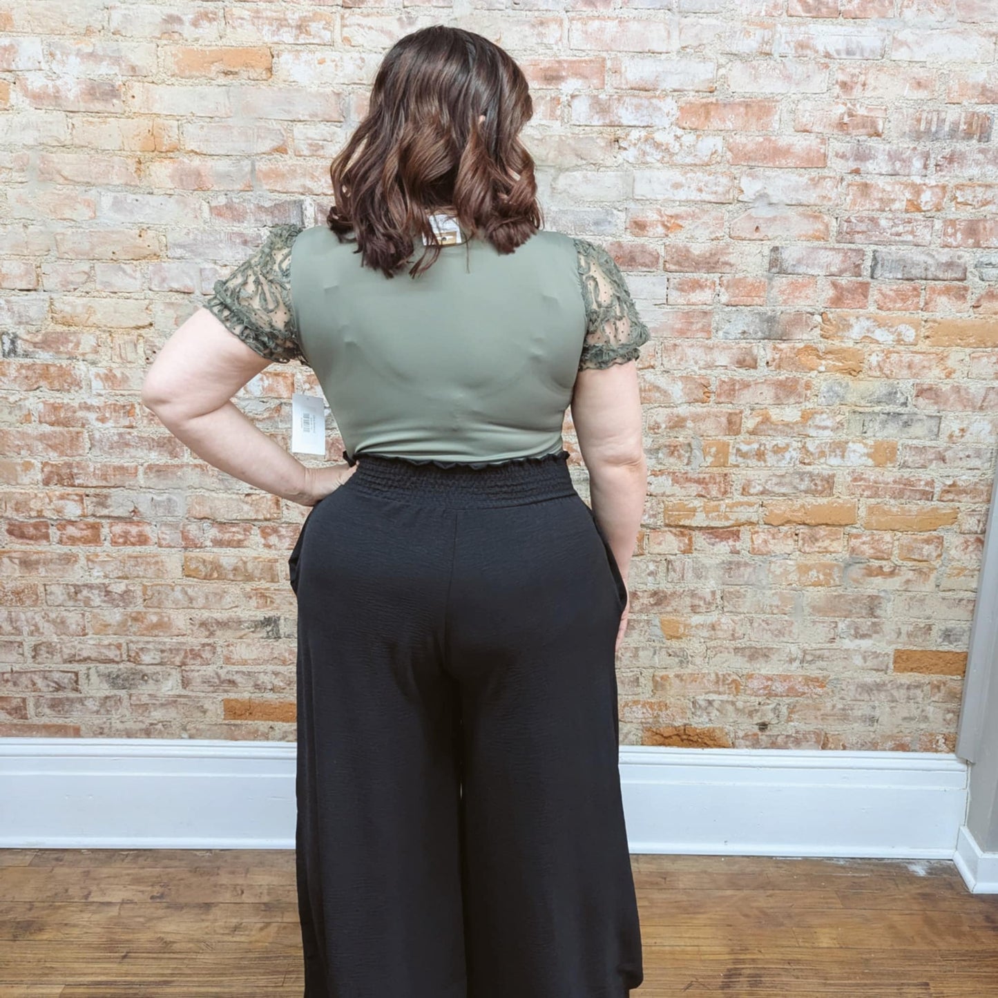 Boho Smocked Palazzo Pants