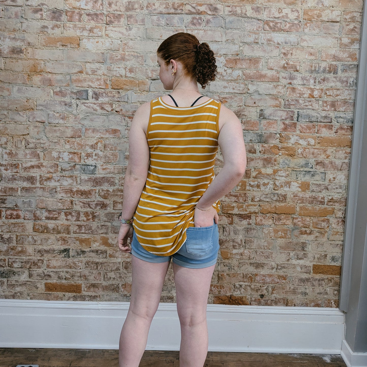Amber and Ivory Tunic Tank