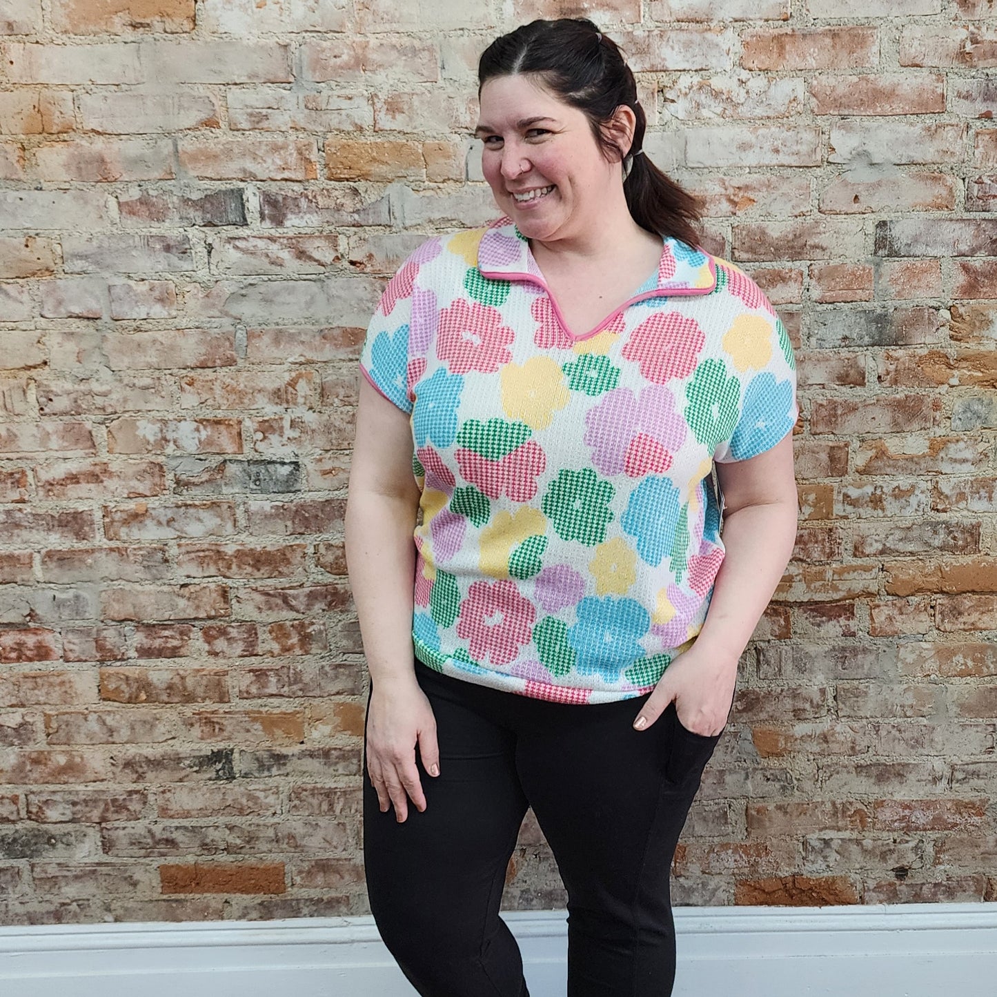 Fun Floral Top