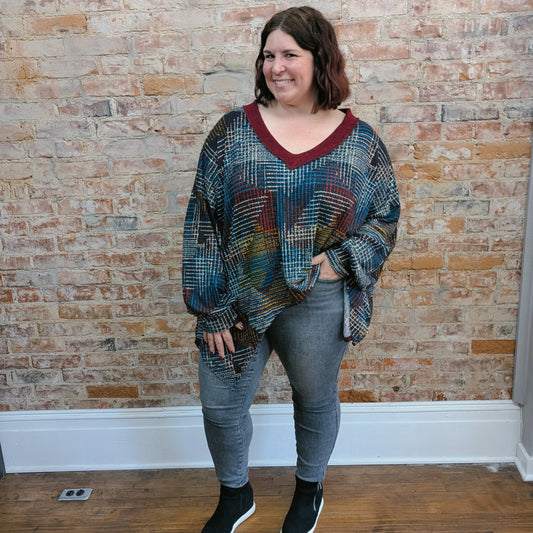 Coogi Inspired Long Sleeve Top