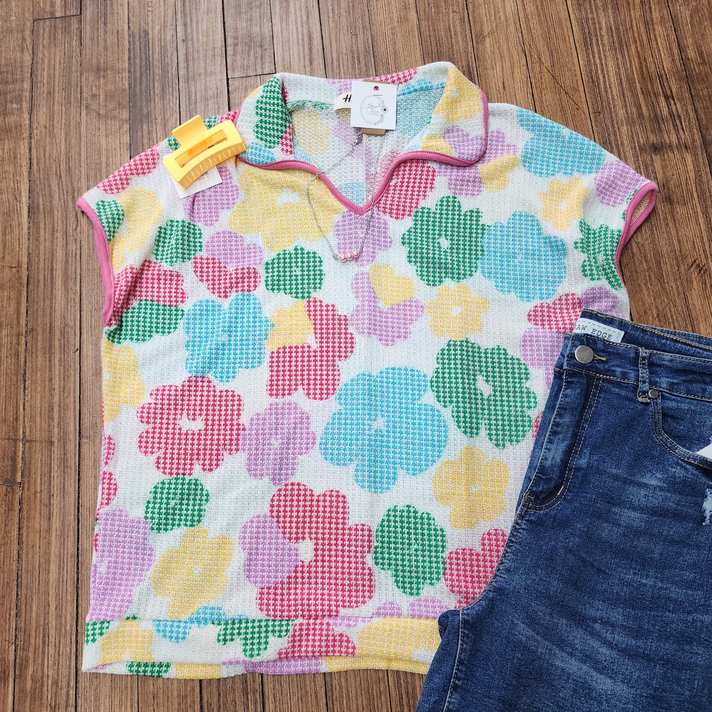 Fun Floral Top