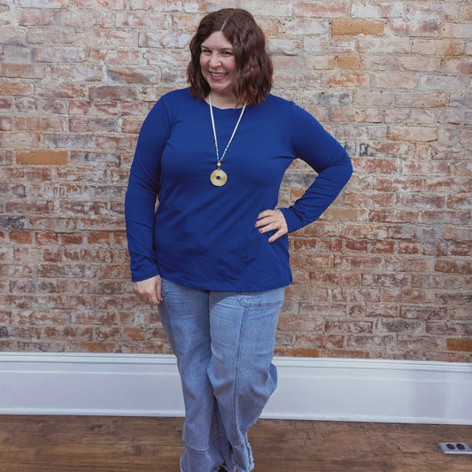 Navy Blue Long Sleeve