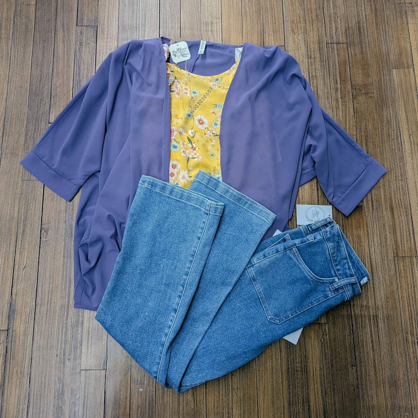 Lilac Kimono