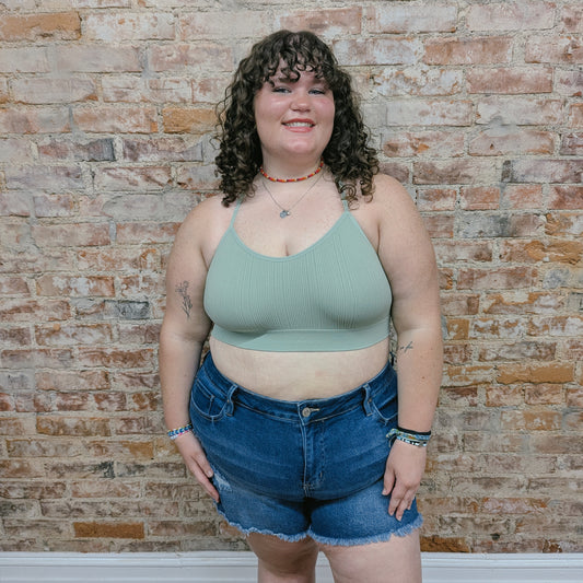 Sage Tattoo Back Bralette