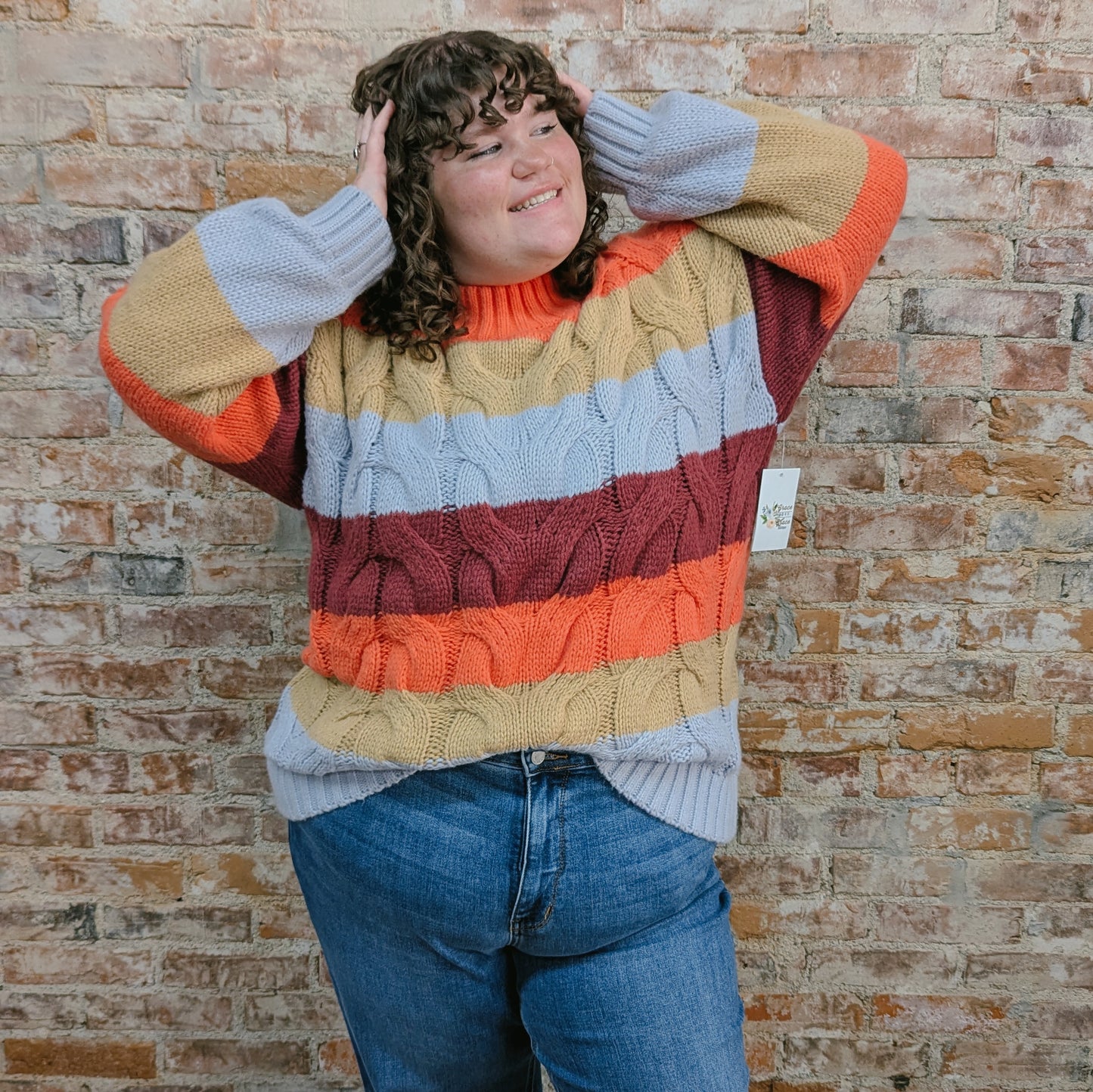 Color Block Sweater