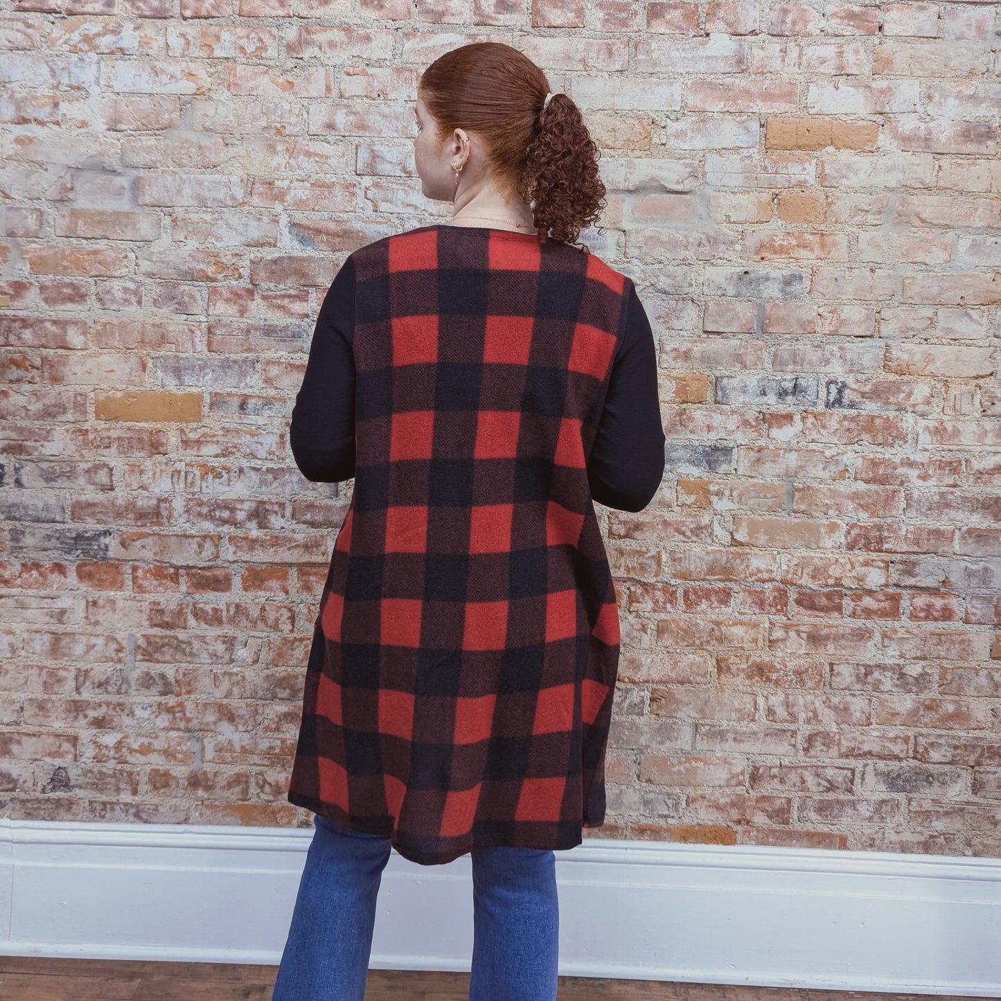 Buffalo Check Cardigan