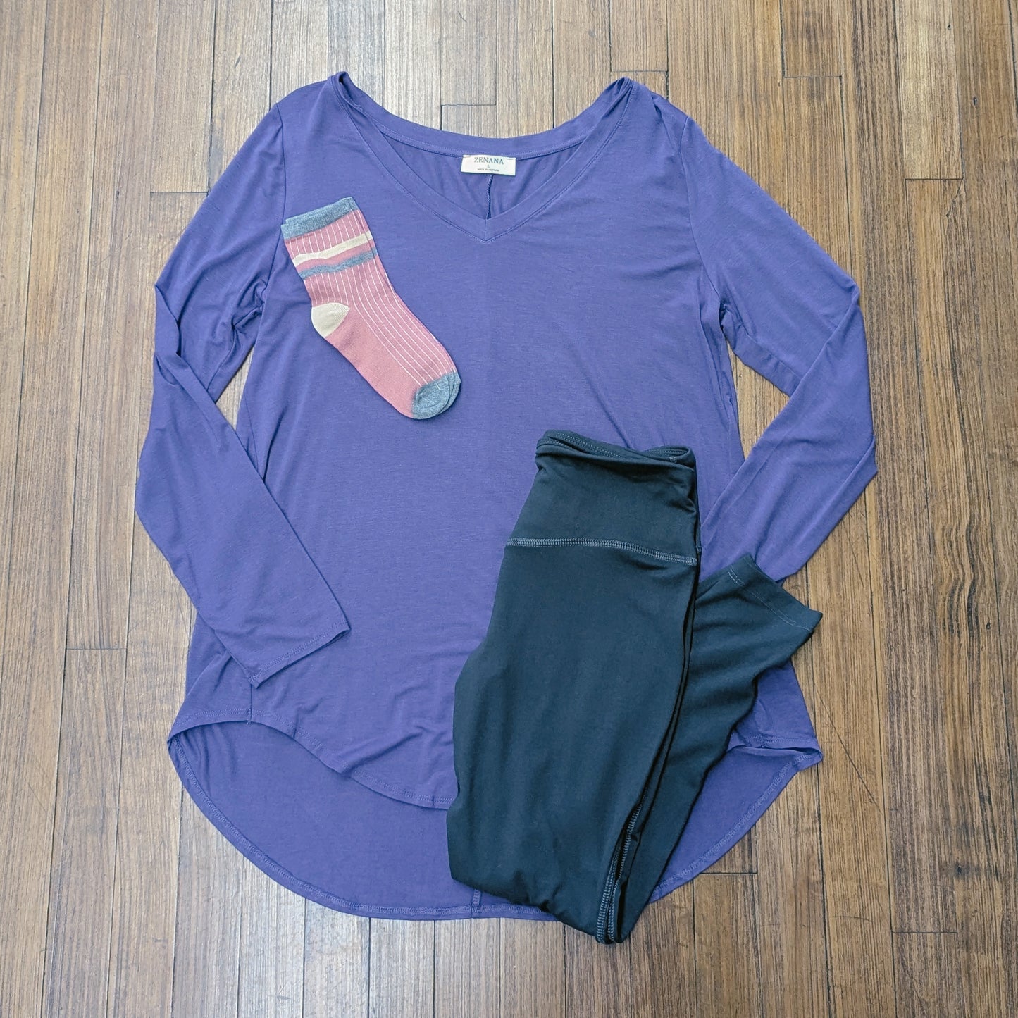 Lilac Tunic Top