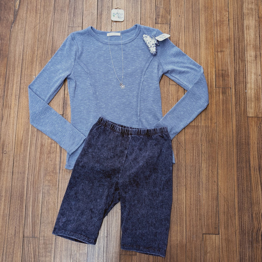 Acid Washed Comfy Shorts