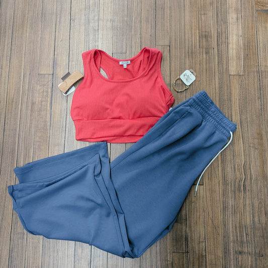 Candy Pink Tank Top Bra