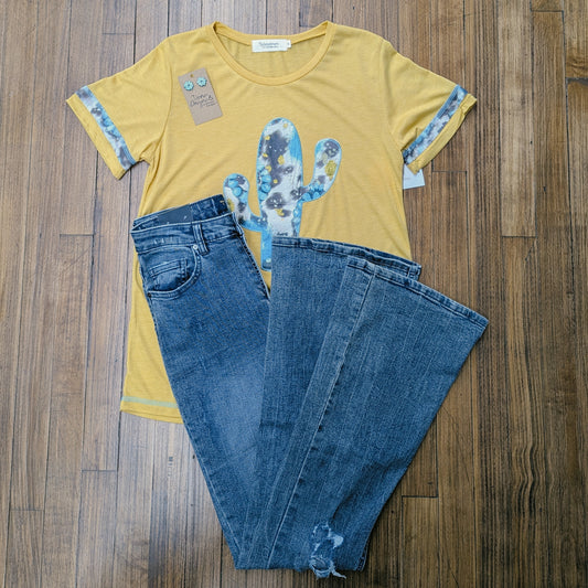 High Waisted Flare Jeans