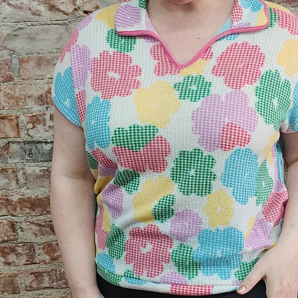 Fun Floral Top
