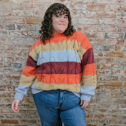 Color Block Sweater