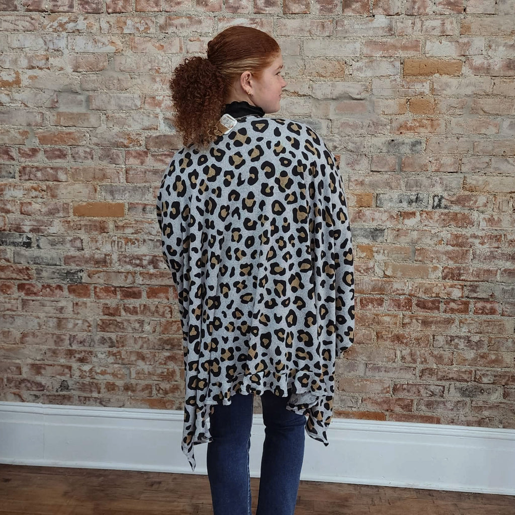 Animal Print Shawl