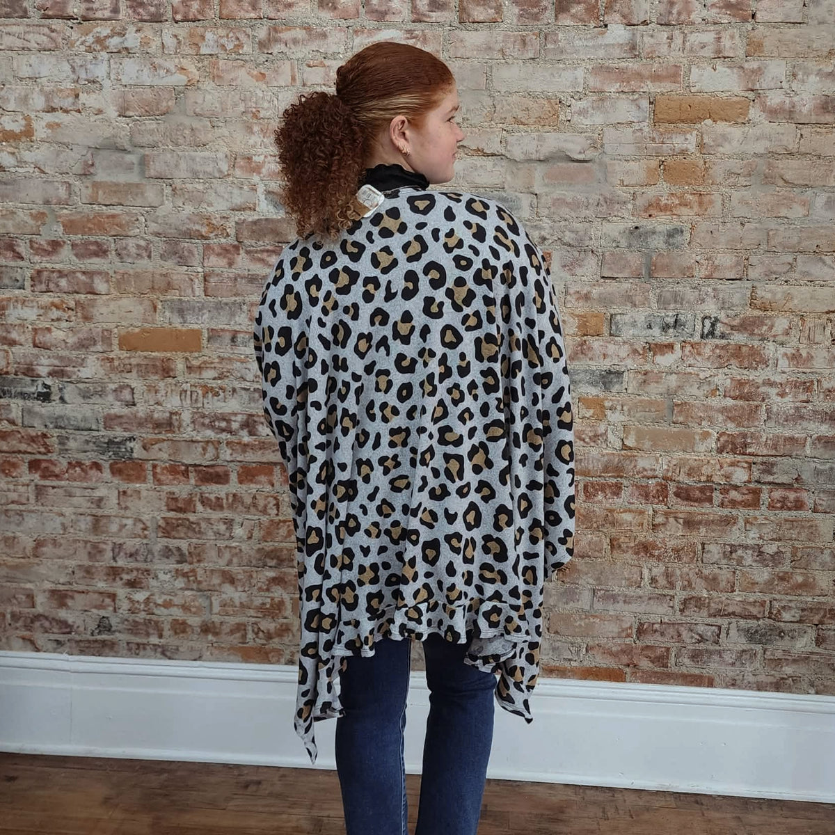Animal Print Shawl