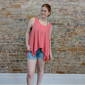 Pink Rose Flowy Tank