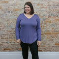 Lilac Tunic Top
