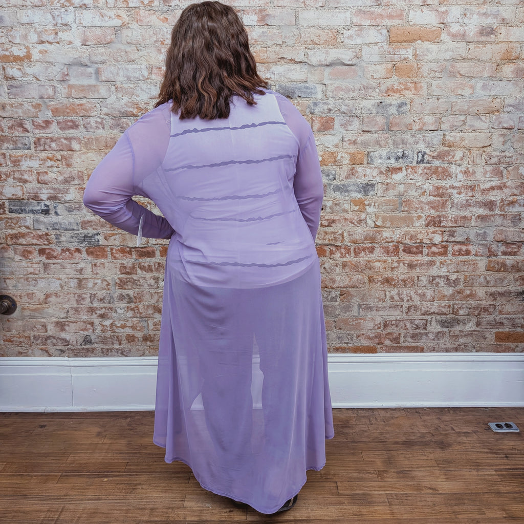 Violet Full Length Kimono