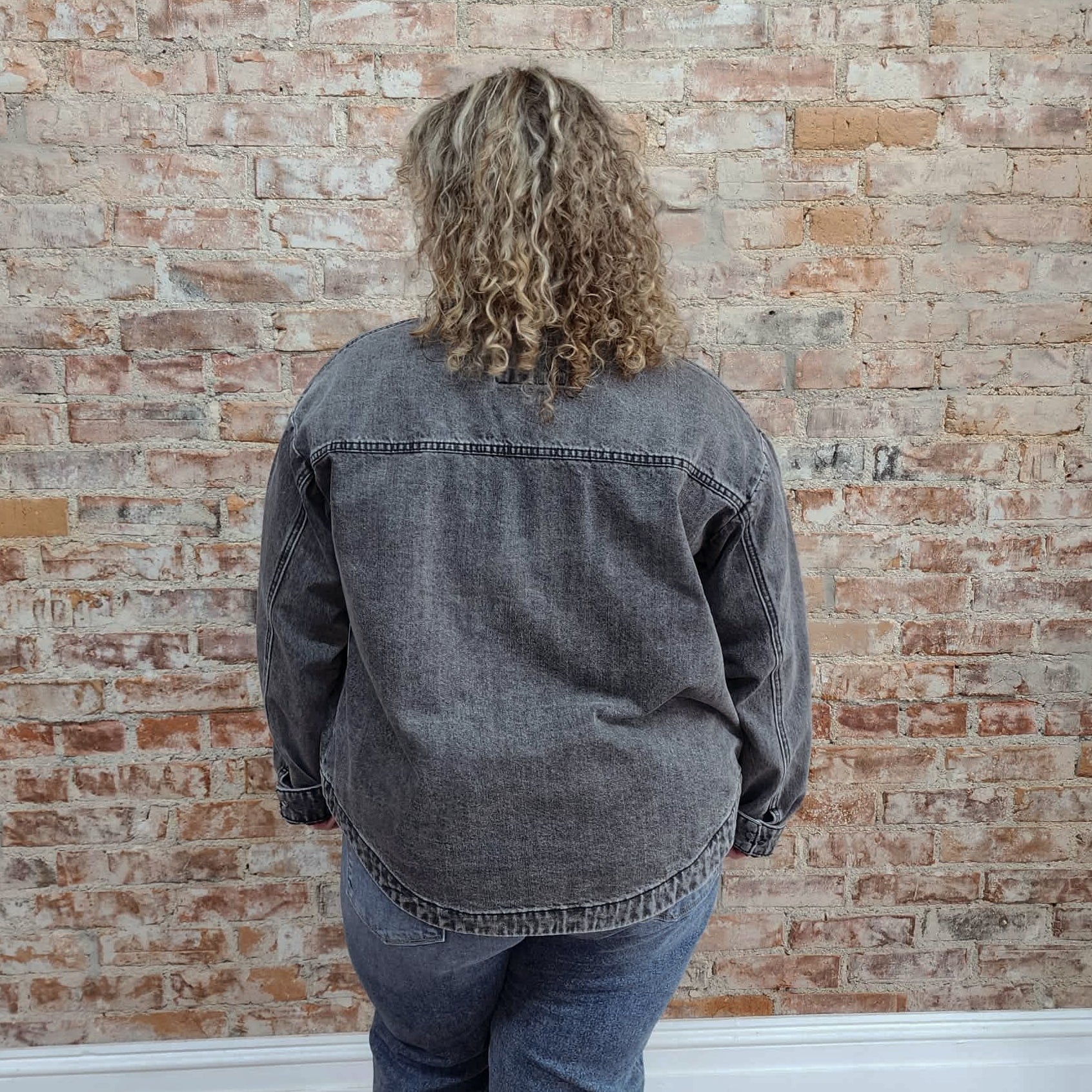 Black Jean Jacket