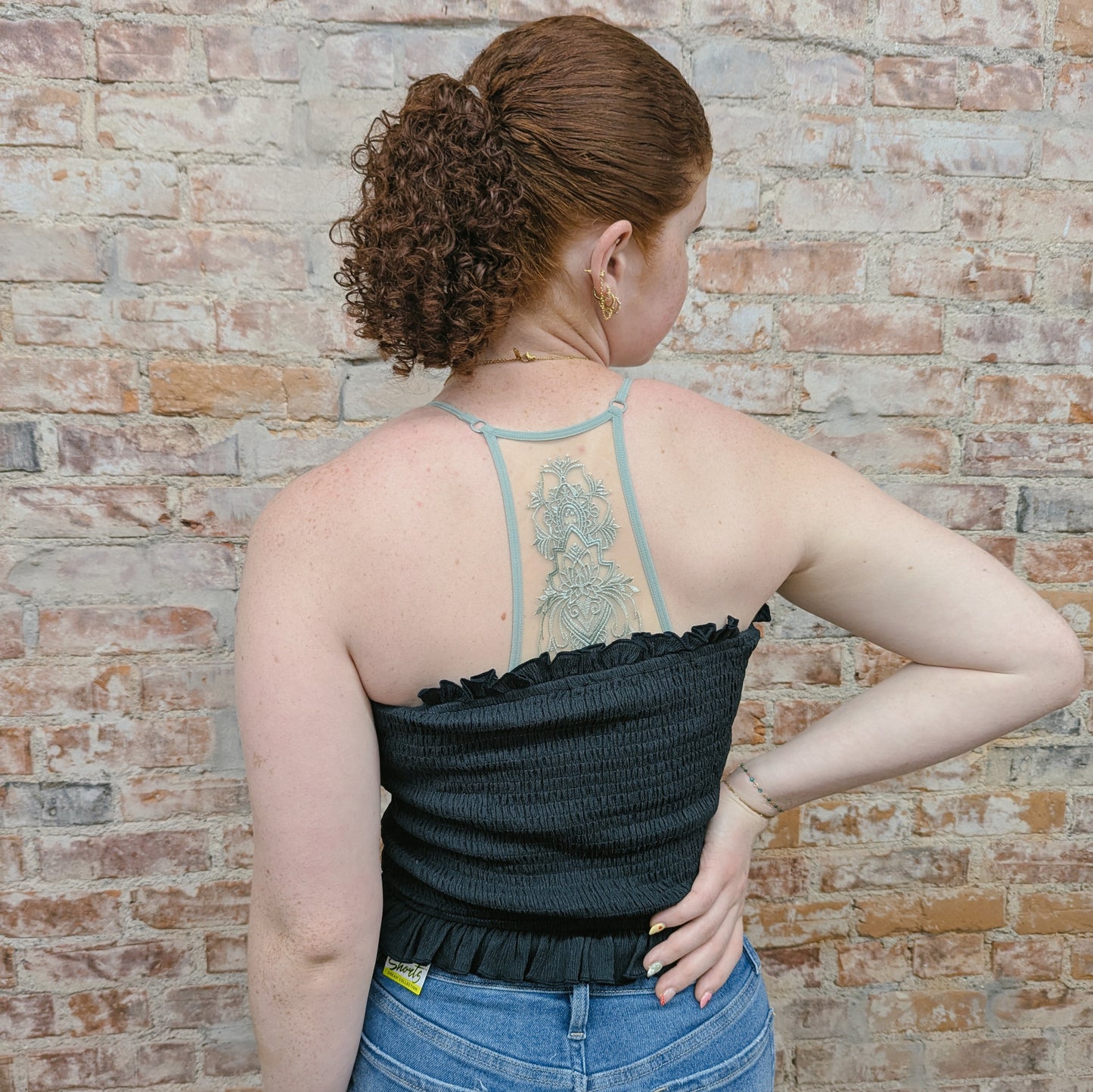 Sage Tattoo Back Bralette