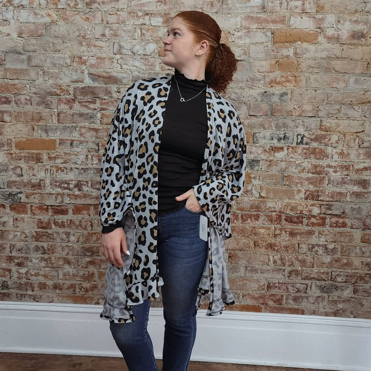 Animal Print Shawl