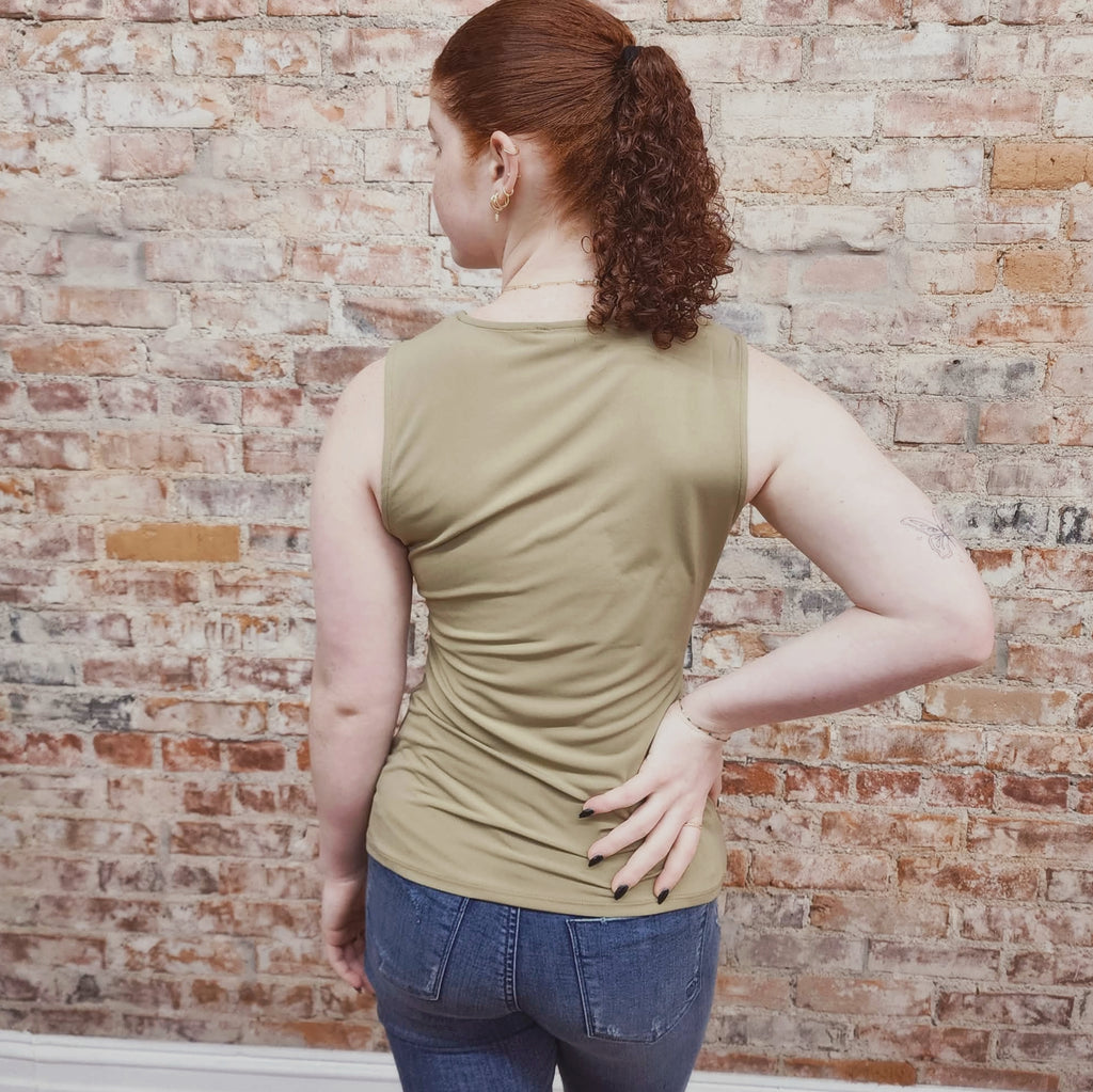 Earthy Side Knot Tank