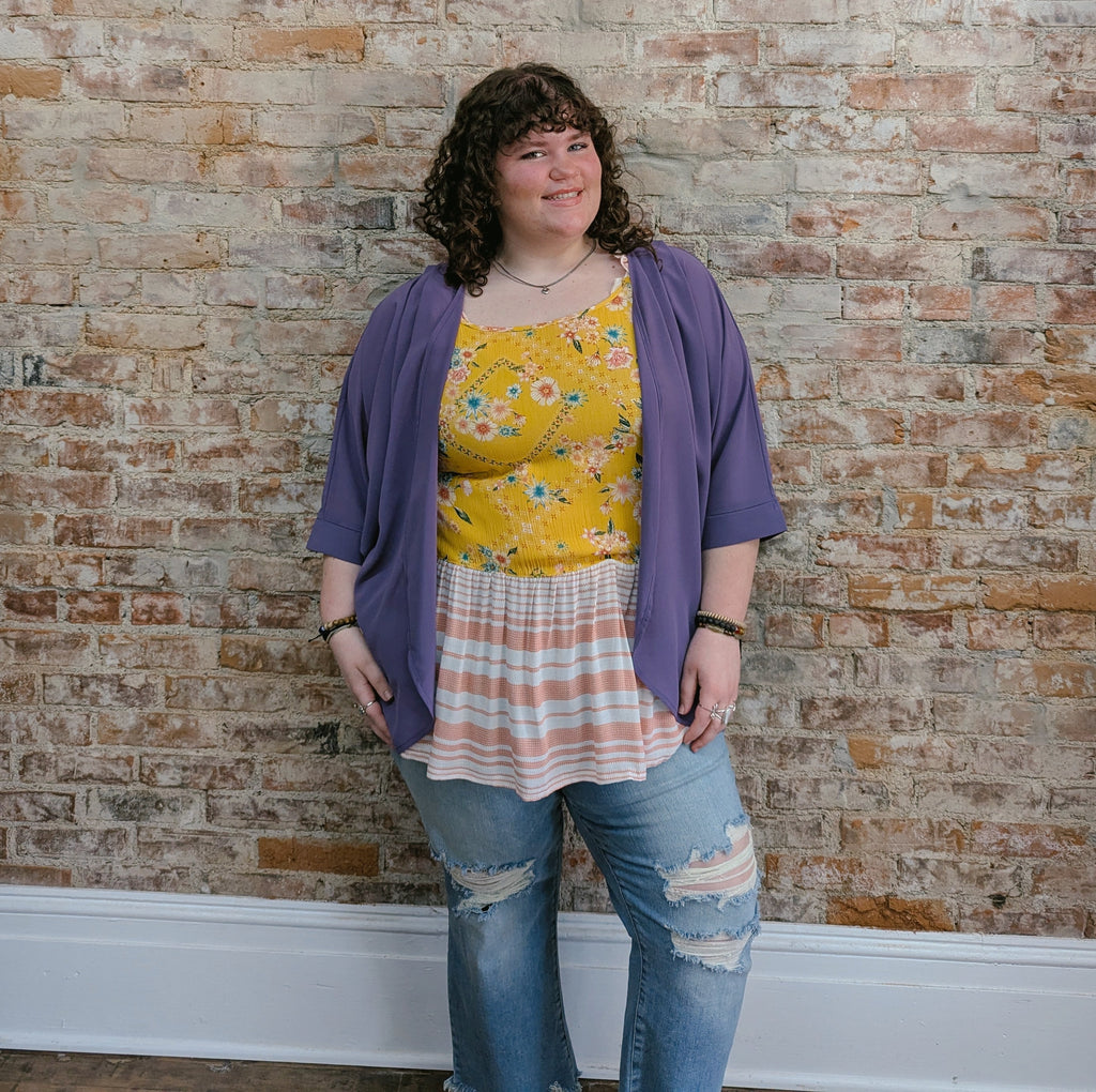 Lilac Kimono