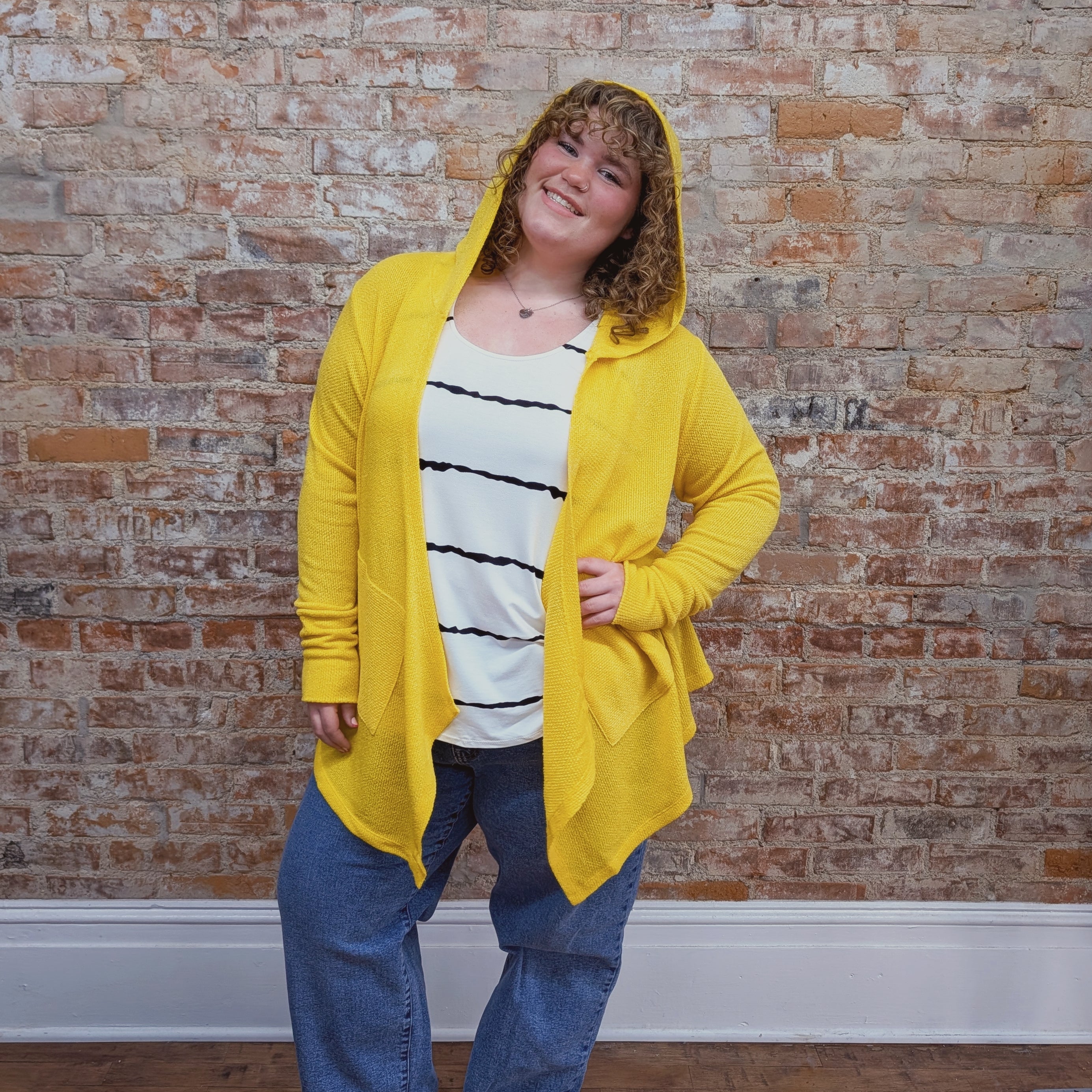 Sunshine Hooded Cardigan