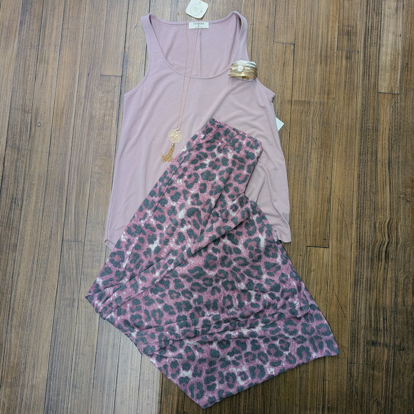 Animal Print Palazzo Pants