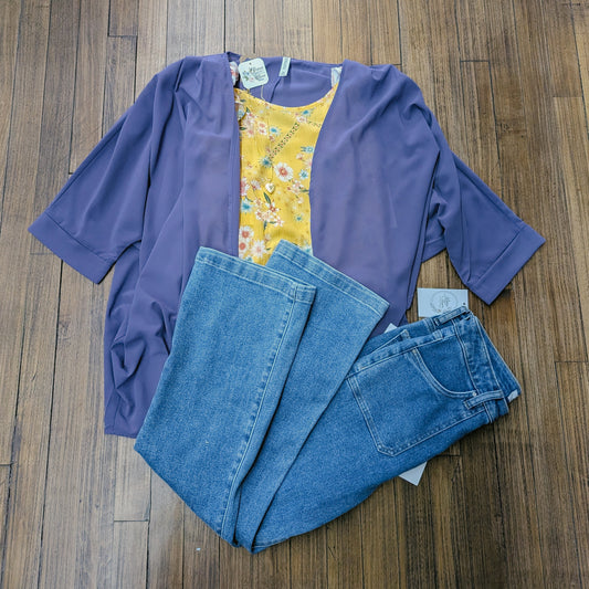 Lilac Kimono