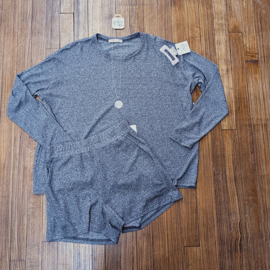 Charcoal Grey Set Top