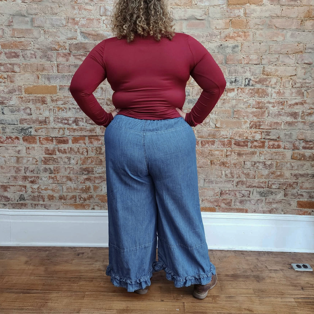 Boho Flowy Jeans