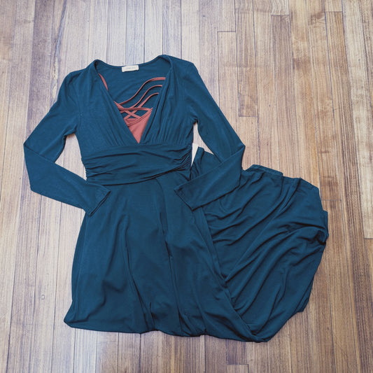 Hunter Green Fancy Dress