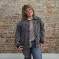Black Jean Jacket