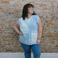 Color Block Sweater Vest