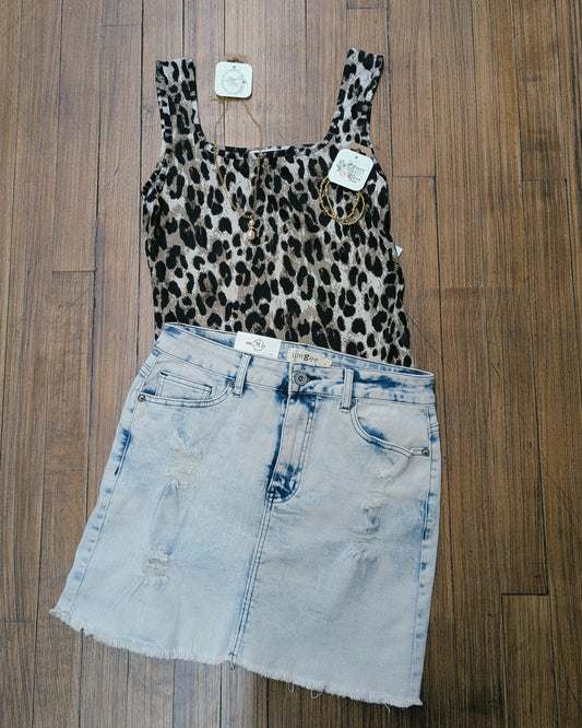 Cheetah Print Tank