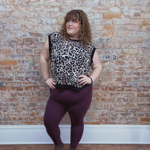 Animal Print Tank Vest