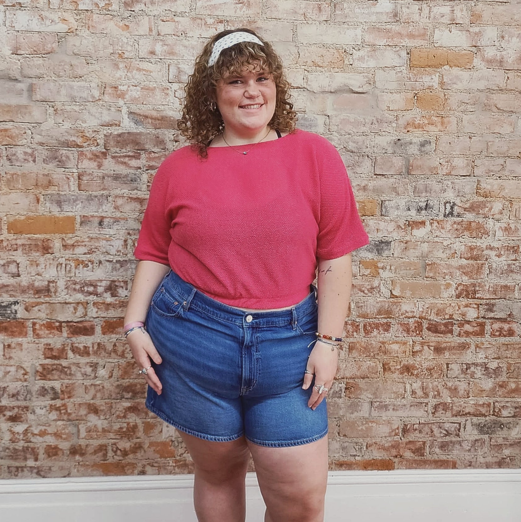 Fuchsia Cinch Top