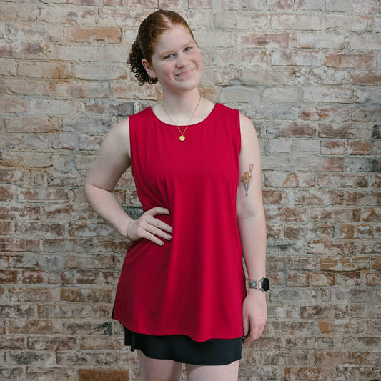 Burgundy Tank