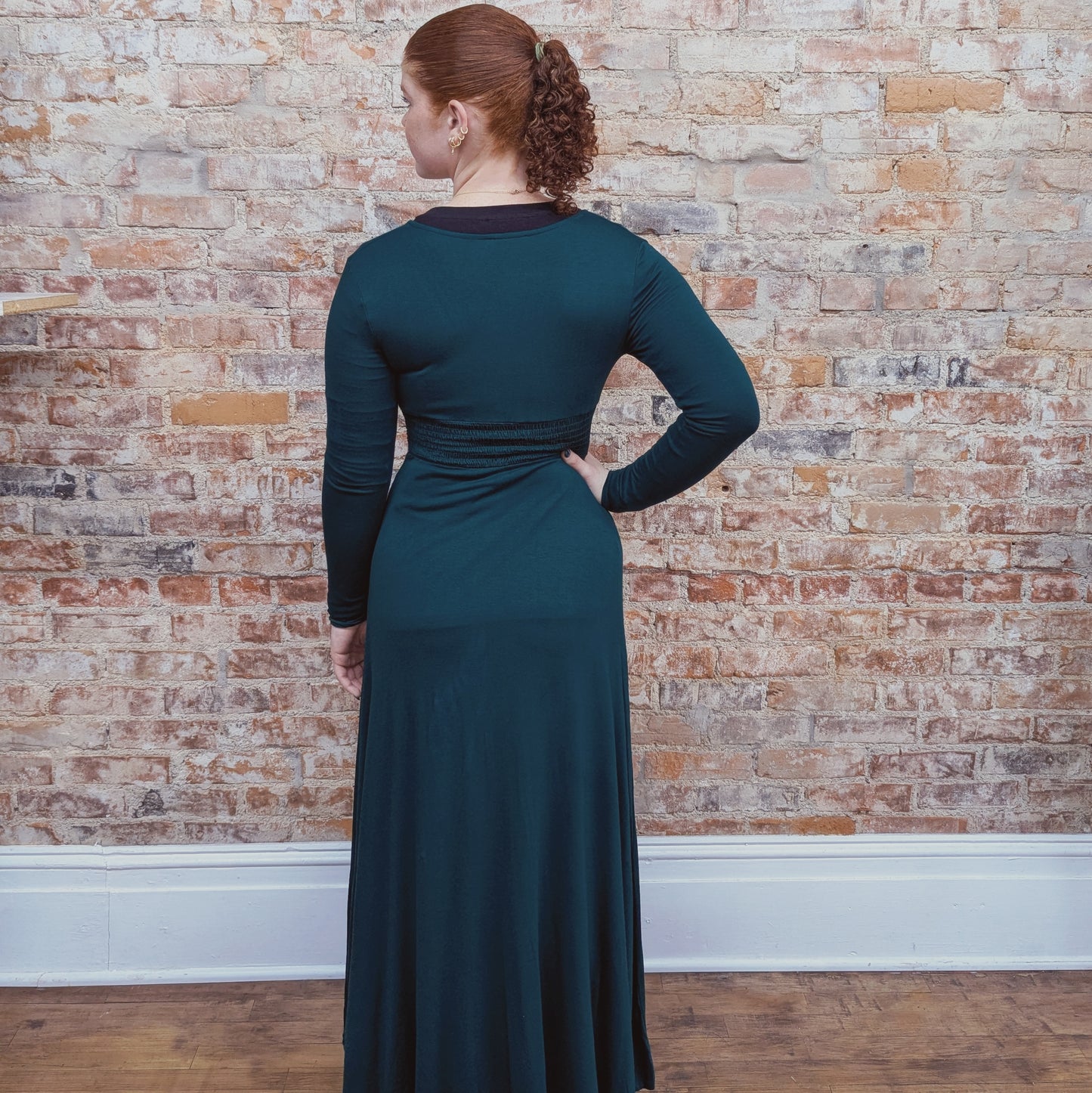 Hunter Green Fancy Dress