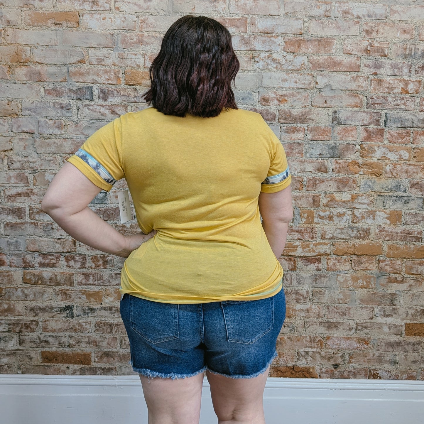Turquoise and Cactus Tee