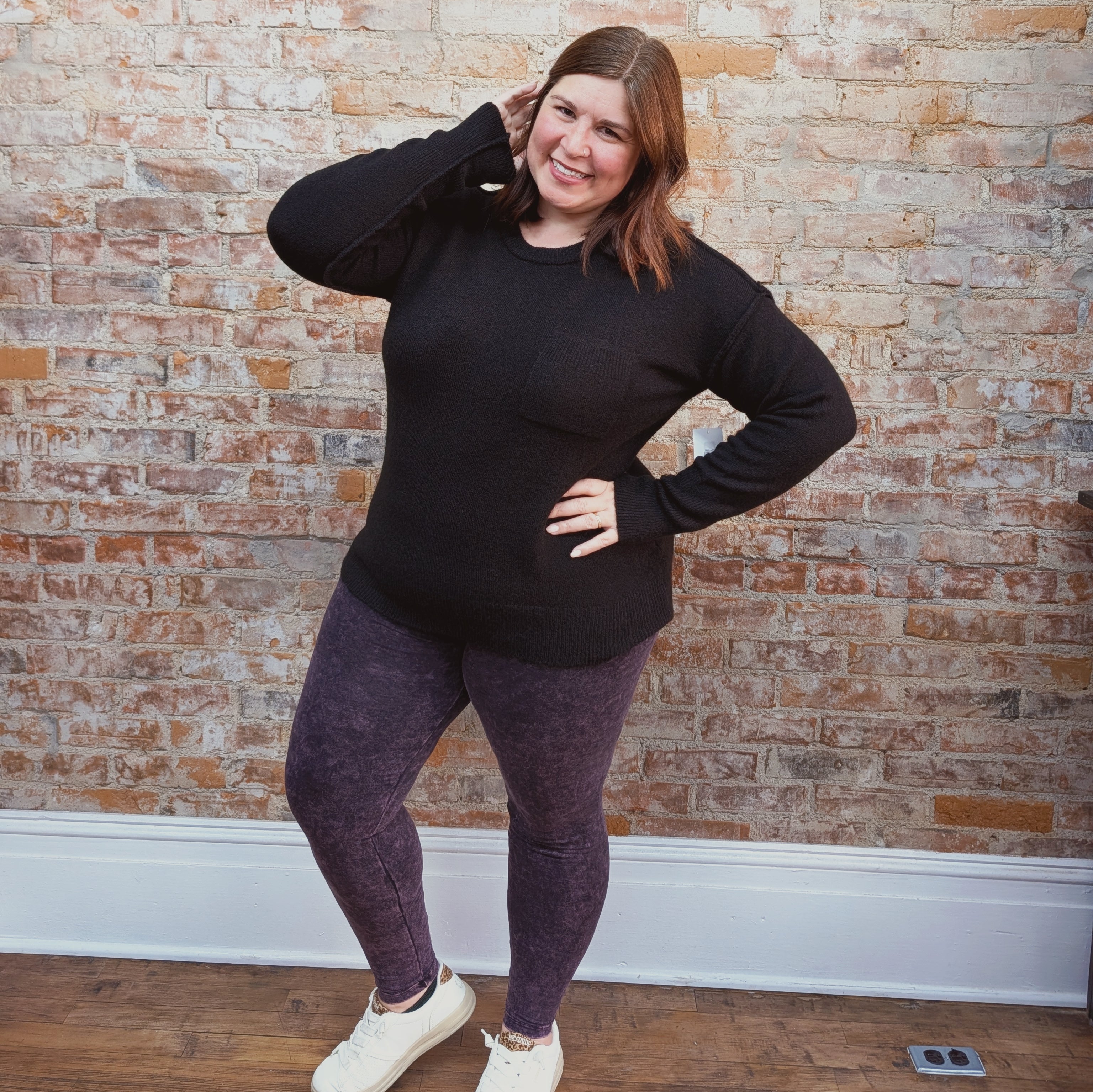 Acid Washed Leggings