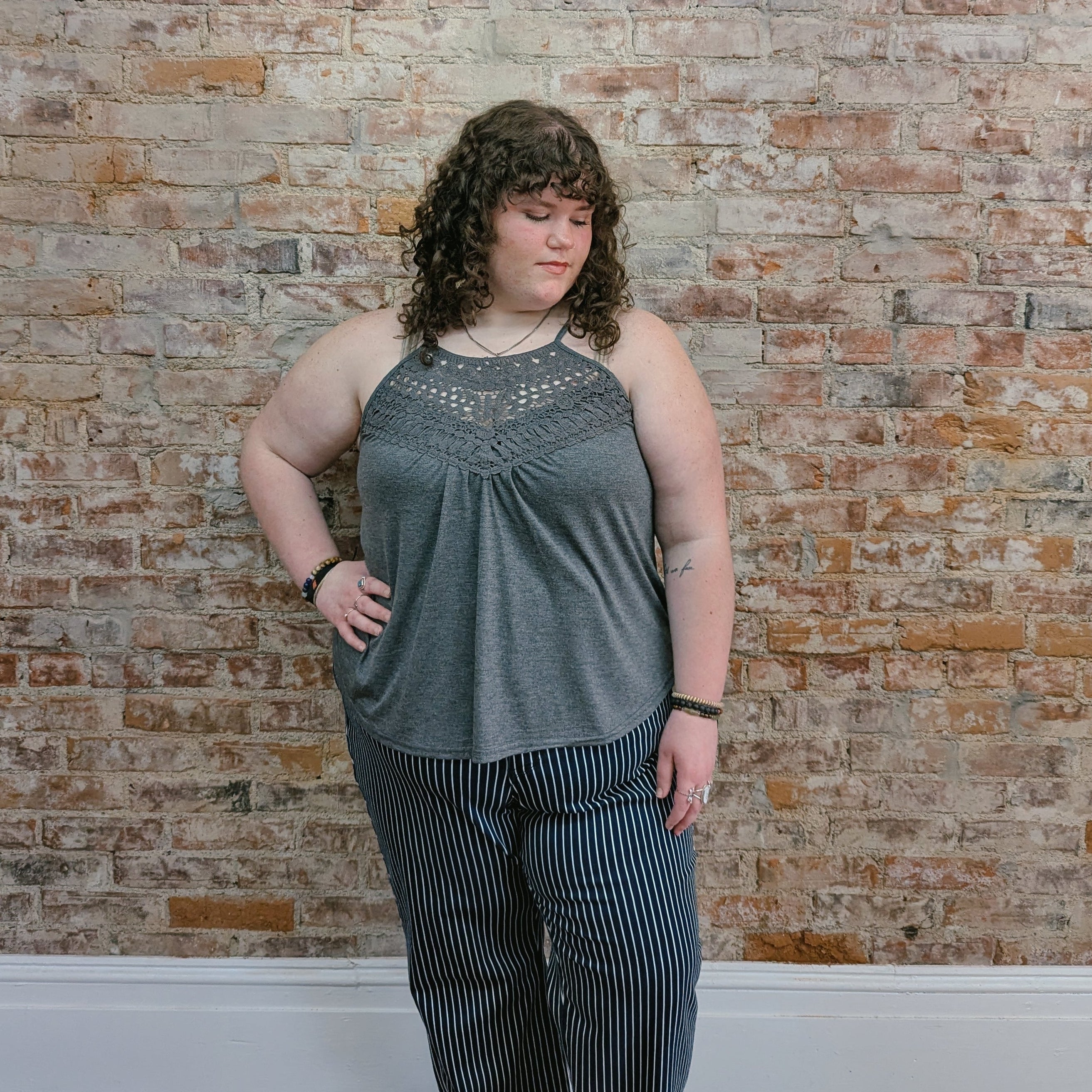 Steel Gray Tank