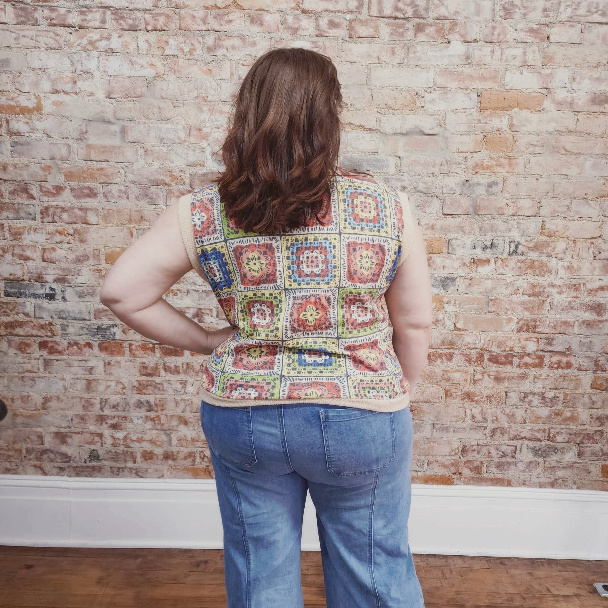 Granny Square Tank Vest