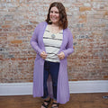 Violet Full Length Kimono