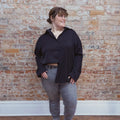 Black Button Down Blouse