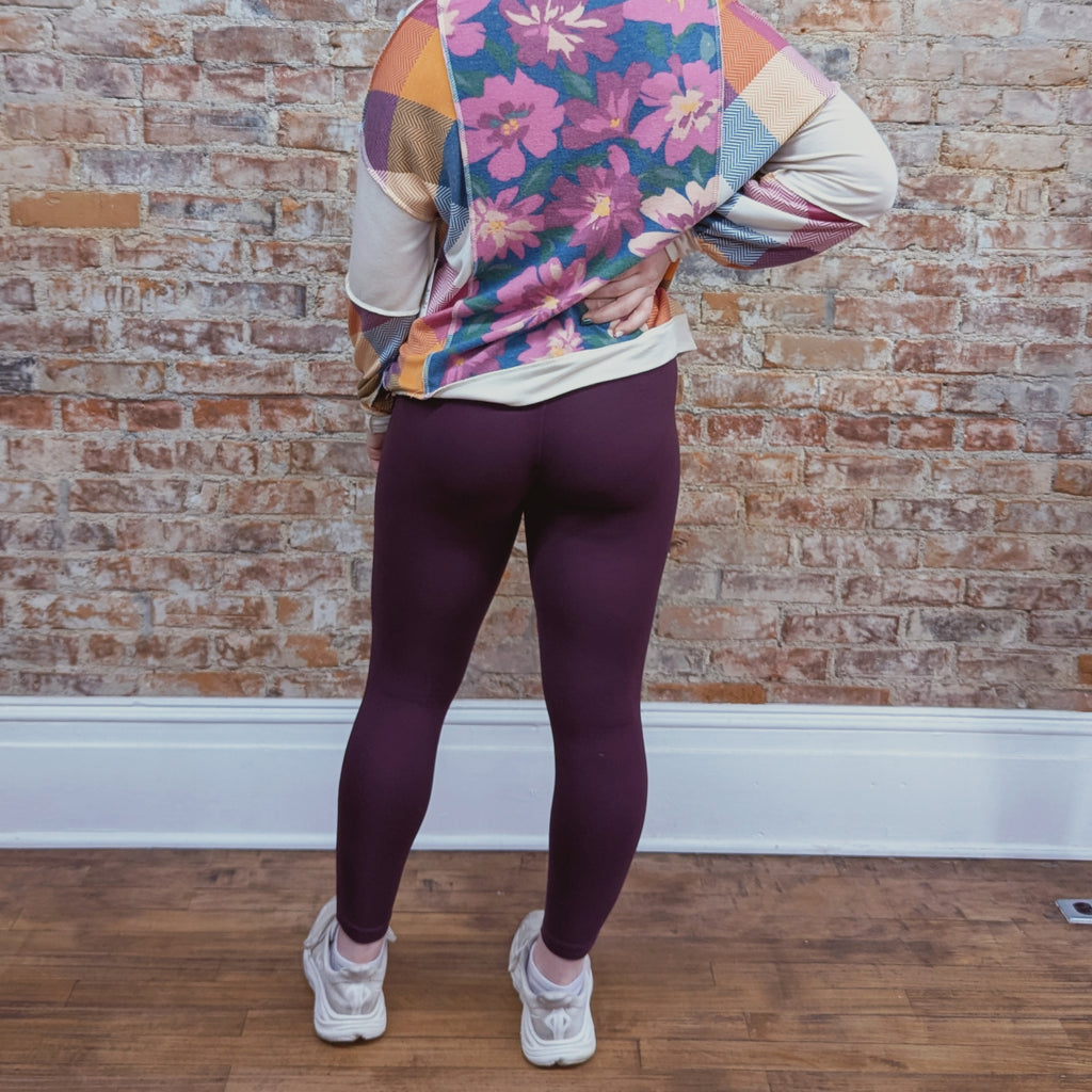 Plum Leggings
