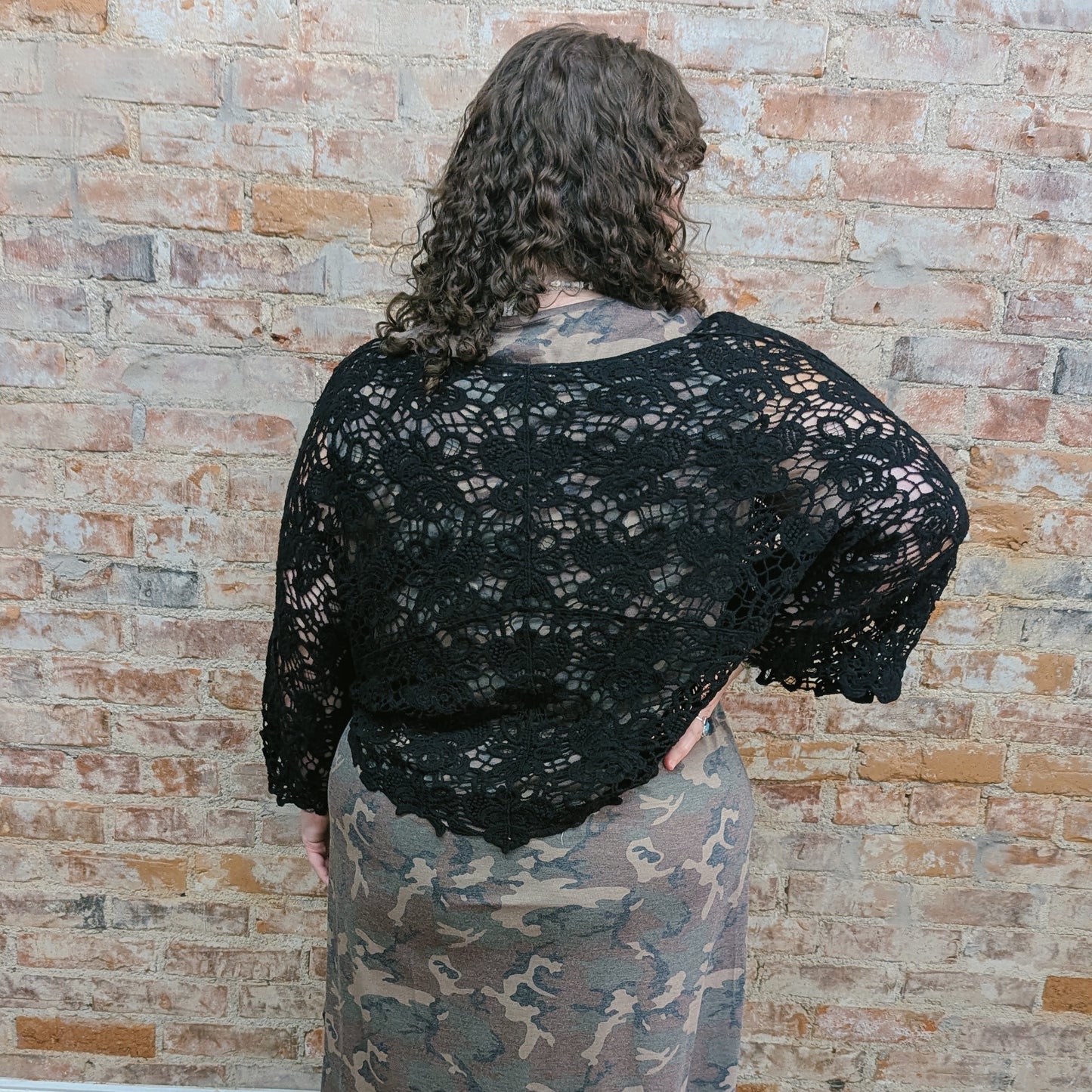 Crochet Tie Kimono