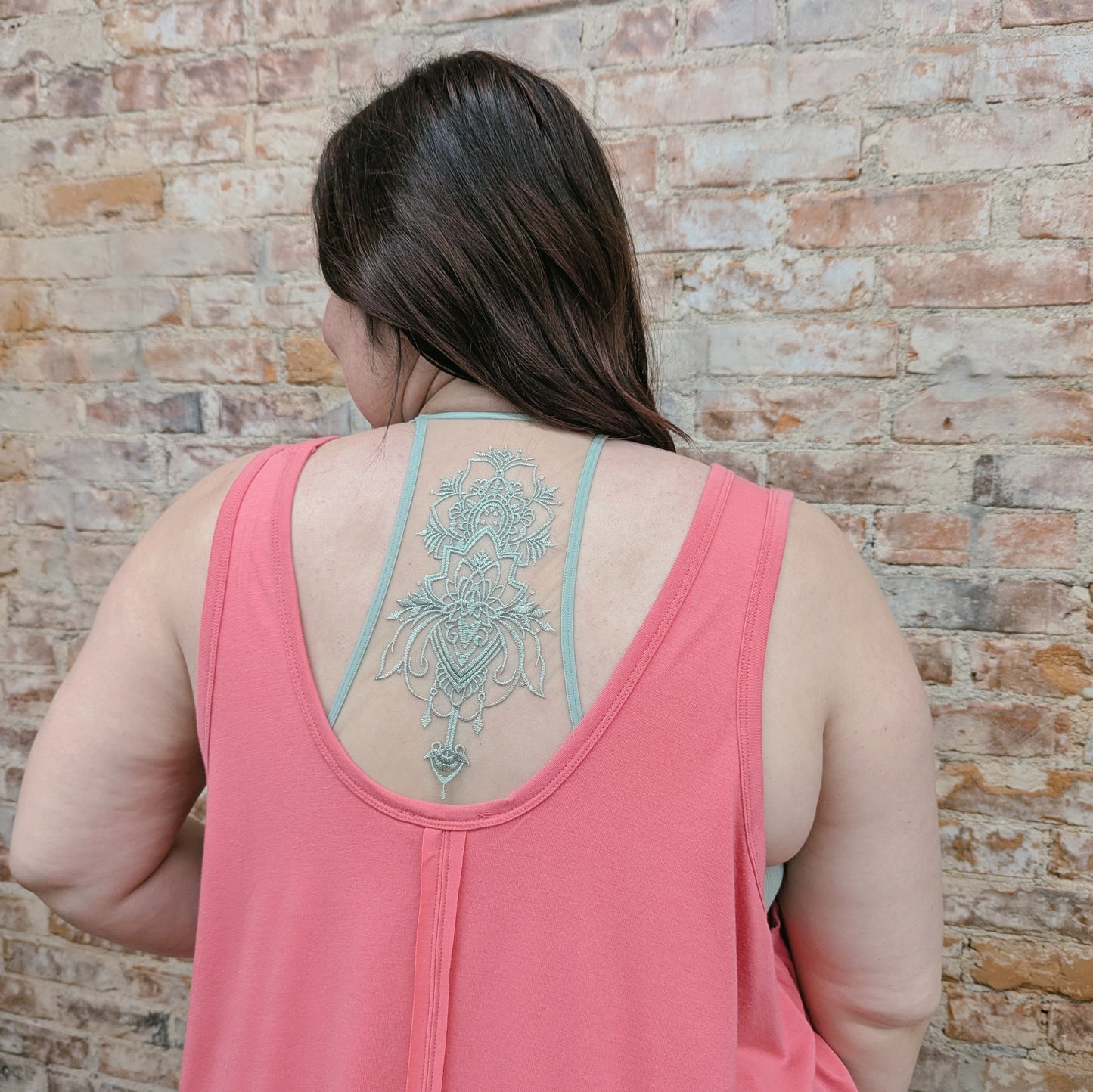 Sage Tattoo Back Bralette