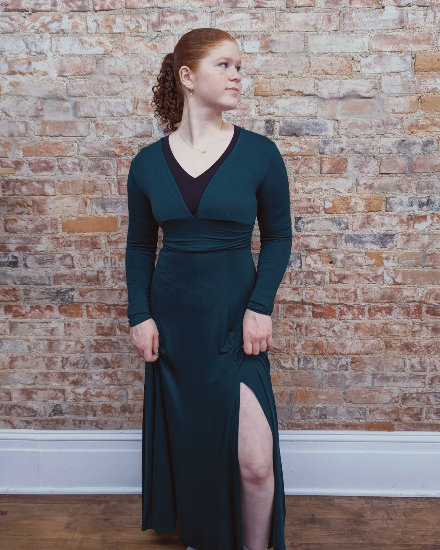 Hunter Green Fancy Dress